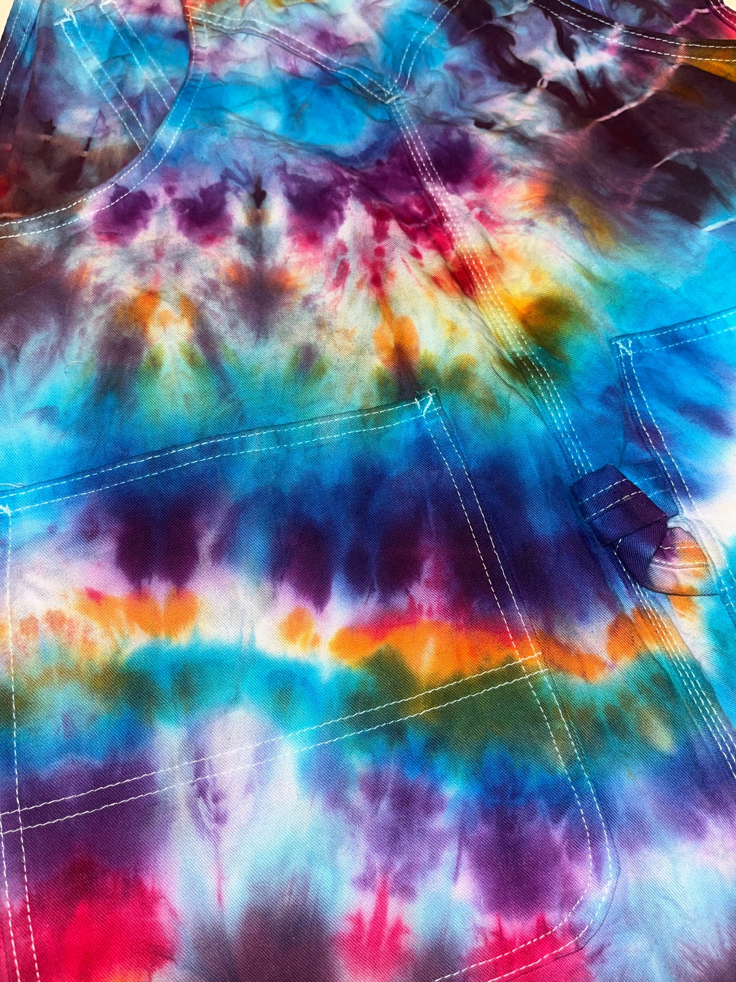 Katalpa One-of-One Hand-Dyed Overalls – 32x32