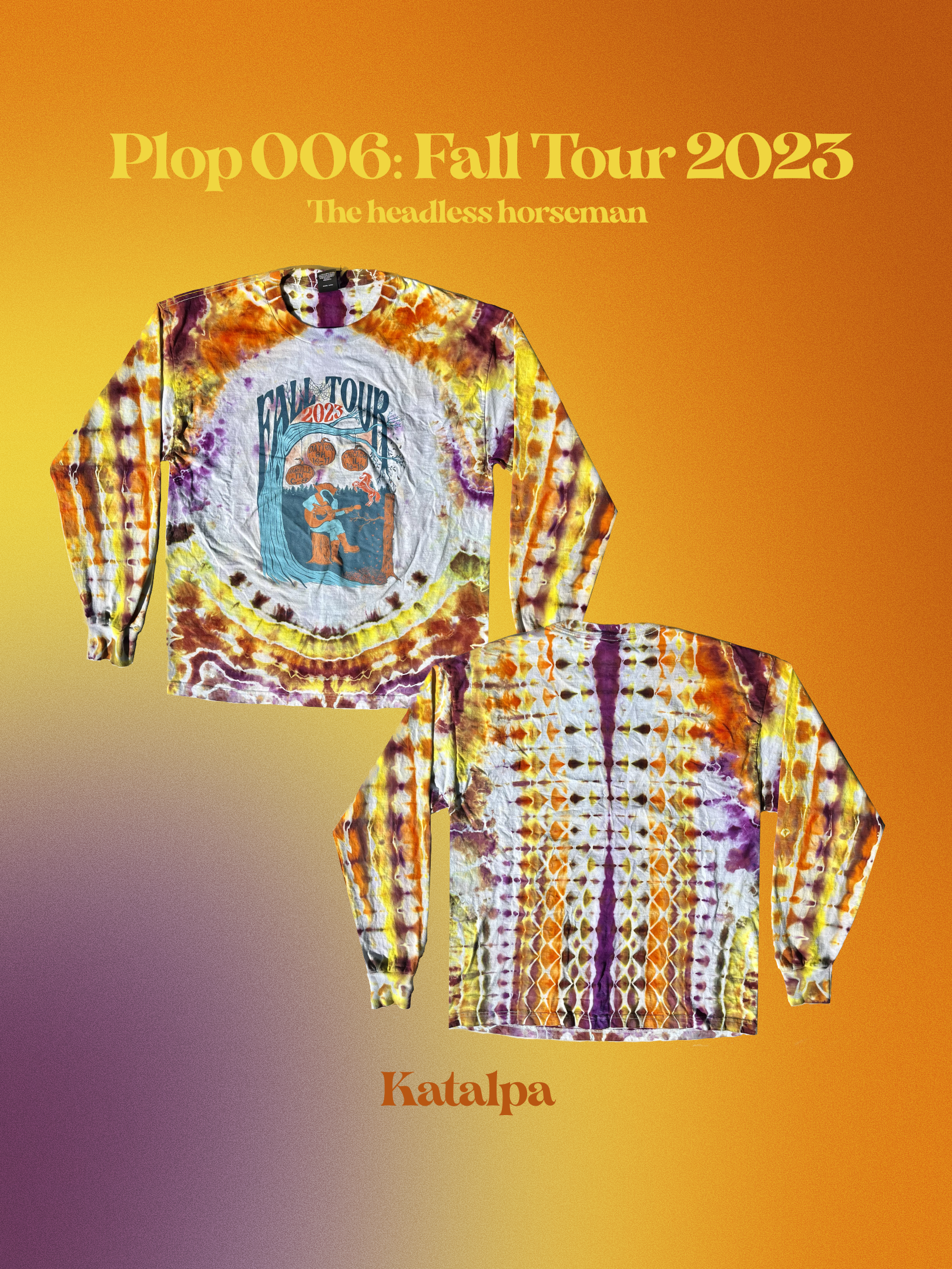 Headless Horseman - Fall Tour 2023 Design – Katalpa
