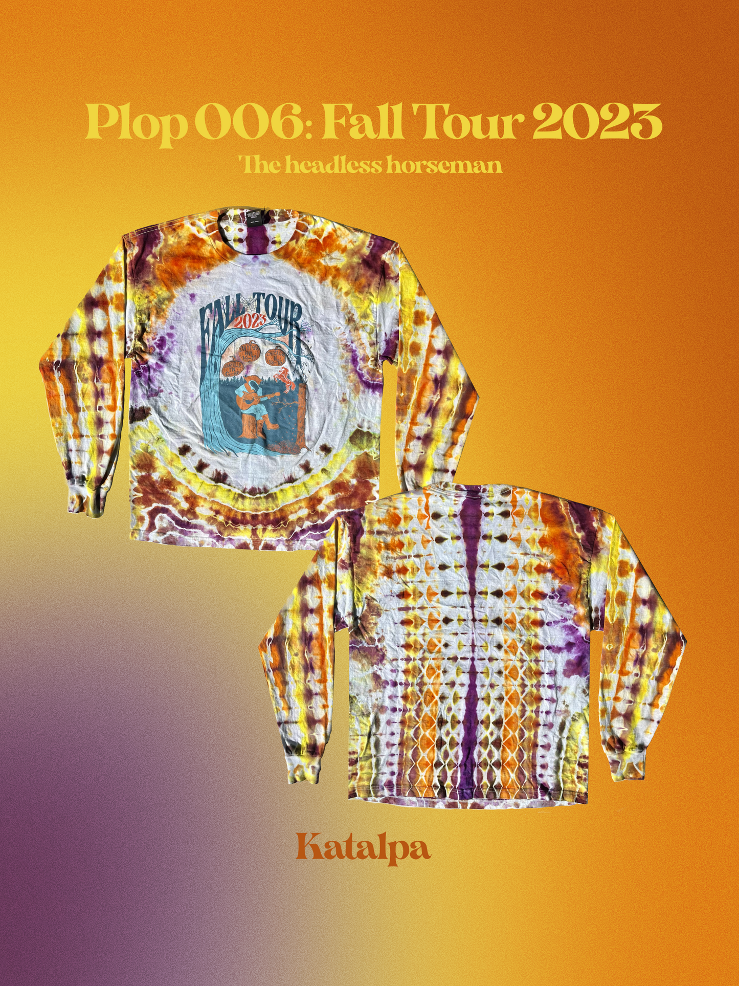 Headless Horseman - Fall Tour 2023 Design